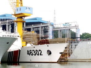 瘋狂下餃子 中國(guó)造船廠(chǎng)內(nèi)軍艦海警船大批建造，網(wǎng)絡(luò)建設(shè)如火如荼